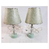 Pair of Vintage bedside lamps