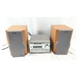 Sony compact disc deck receiver with speaker