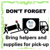 Please Bring Help To Remove Any Large, Heavy