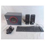 Altech speakers and kilink keyboard and focus