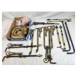 Victorian curtain rods