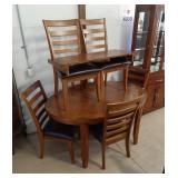 Modern Dining Room Table with 6 chairs and