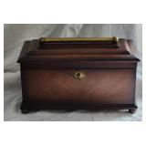 Bombay Jewelry Chest with Key & Contents