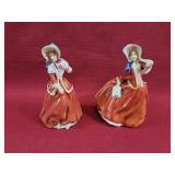 Royal Doulton "Christmas Morn" HN3212 and "Autumn