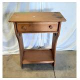 Small Wood Country Kitchen Theme Plant Stand
