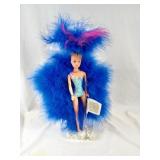 AUTHENTIC SHOWGIRL DOLL  A COLLECTABLE SOUVENIR