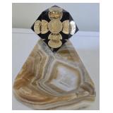 1974 1 Cent Coins Paperweight