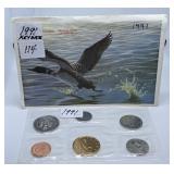 Royal Canadian Mint Set - 1991