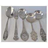 Sterling Silver Spoons & Fork 85.6 grams
