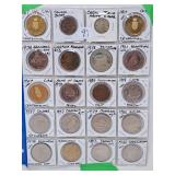 20 Mainly Municipal Tokens See Photos