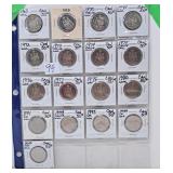 17 Choice Uncirculated Canadian 50 Cent Pieces