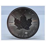 2021 9999 Fine Silver 1 oz Canada Five Dollar
