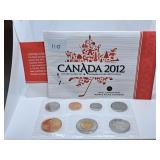 Royal Canadian Mint 2012 Uncirculated Set