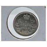 Extra Fine 1893 Canada Nickel