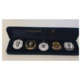 1954 -1994 The Miracle Mile 5  Collector Pins in