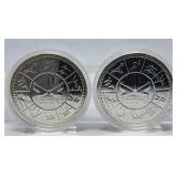 Pair of 1978 Edmonton XI Commonwealth Games