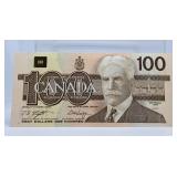 1986 Uncirculated Canadian One Hundred Dollar