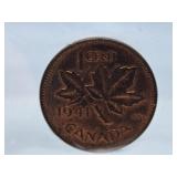 ICCS Graded Mint State 1941 Canada Red & Brown