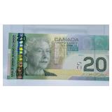 2004 Choice Uncirculated Canadian $20 Bill
