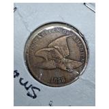 Very Good 1858 U.S.A Penny