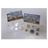Royal Canadian Mint Sets - 1973, 1976, 1977 &