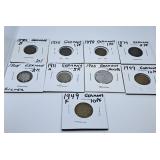 Nine Old German Coins Starting in 1872 As Found