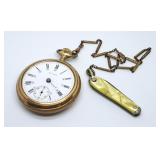 Waltham Pocket Watch 15 Jewel Serial #13945806