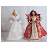 1989 Special Edition Happy Holidays Barbie & 2002