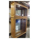 Lighted display China cabinet