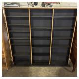 Media storage shelf great for DVD or CD