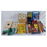 Assortment of gun supplies, bb, air postal