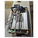 Mastercraft 7" Sliding Wet Tile Saw