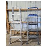 Aluminum Ladder Four Rung & Step Ladder