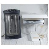intake thermo heater and desk halogen light