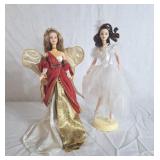 Swan Ballerina Barbie 2001 & Holiday Angel Barbie