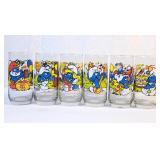 Adorable 1983 Smurf Glasses - Excellent