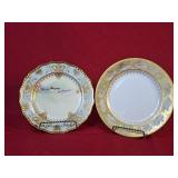 Beautiful Royal Doulton Plates - Gold Detail