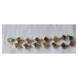 Sterling Silver 925 Amber Bracelet