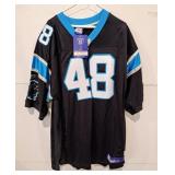 NWT Carolina Panthers Davis #48 jersey. Size 54