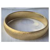 Monet Gold Bangle Bracelet