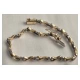 10K Gold Bracelet  7.8 grams