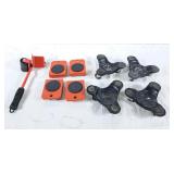 Furniture lifter and furniture rollers