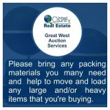 Please Bring Any Packing Supplies You