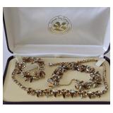 Sherman Jewelry Suite signed
