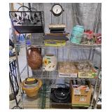 Large Collection of items! Speakers, garden pots,