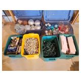 Christmas Decor Outdoor Lot - Ornaments, Lights,