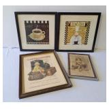Assortment of Framed Prints