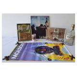 Labatt & Michelob Mirrors, Molson Poster, Billy