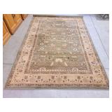 Ziggler Rug. Needs cleaning 92" l x  64" w