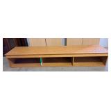 Floating shelf. Great for storage